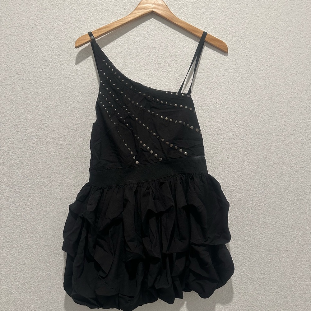 Stylish Black Teen Dress Size Large